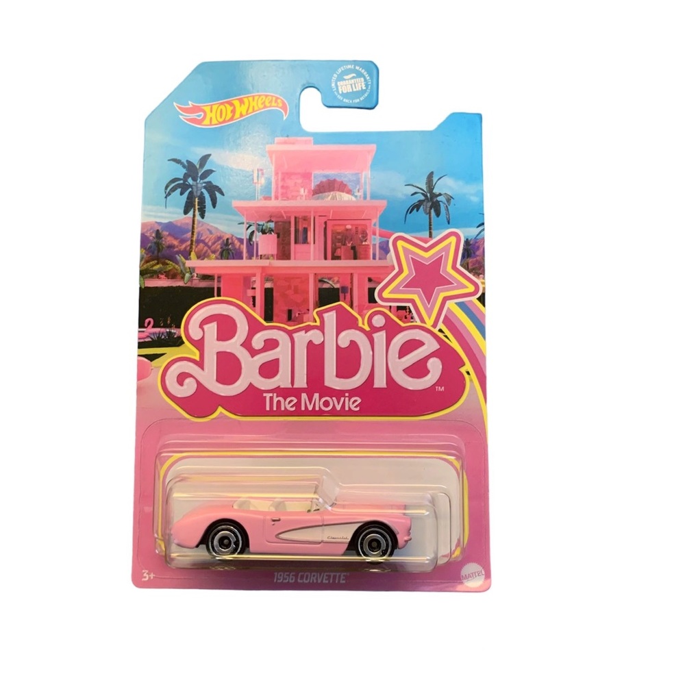 Hot Wheels Barbie Movie Pink Corvette